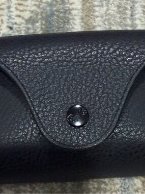Ray-Ban Black Leather Sunglasses Case